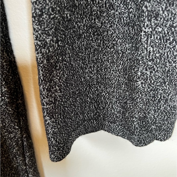 JERSEY MOCK WRAP DRESS WITH SILVER THREAD DETAIL - Picture 5 of 5